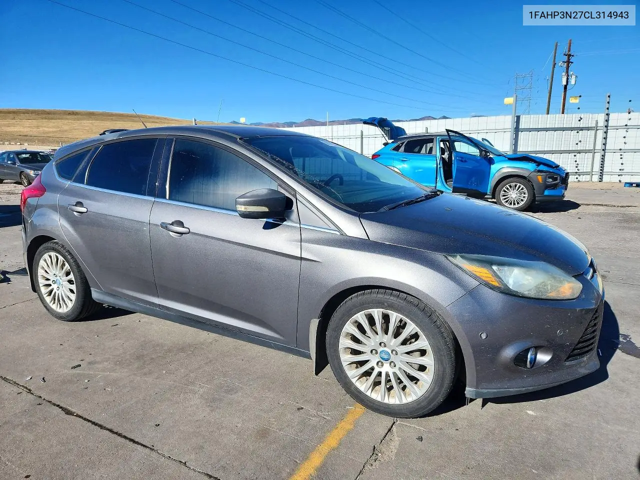 2012 FORD FOCUS VIN 1FAHP3N27CL314943 — фото 4
