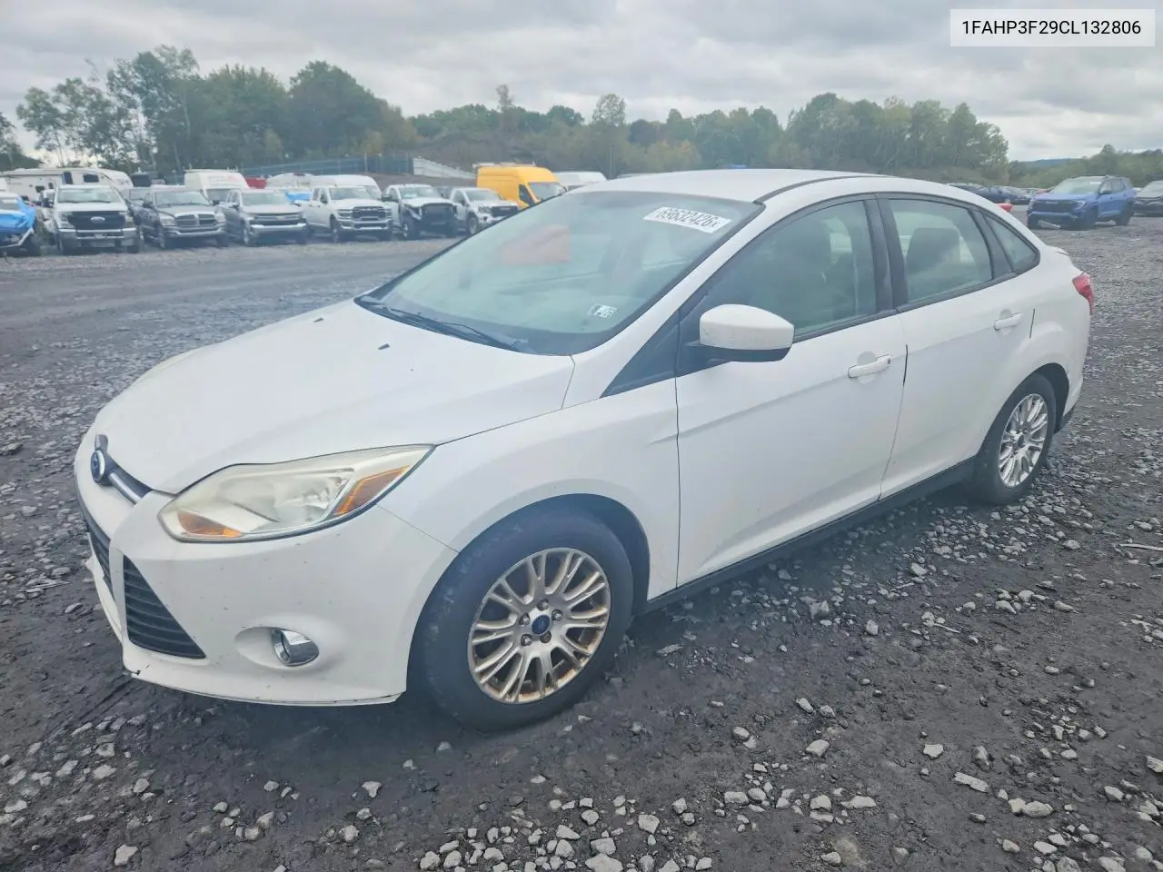 FORD FOCUS 2012, VIN 1FAHP3F29CL132806