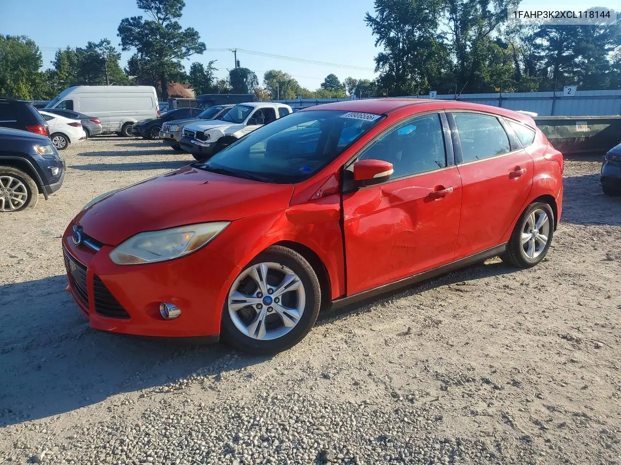 FORD FOCUS 2012, VIN 1FAHP3K2XCL118144