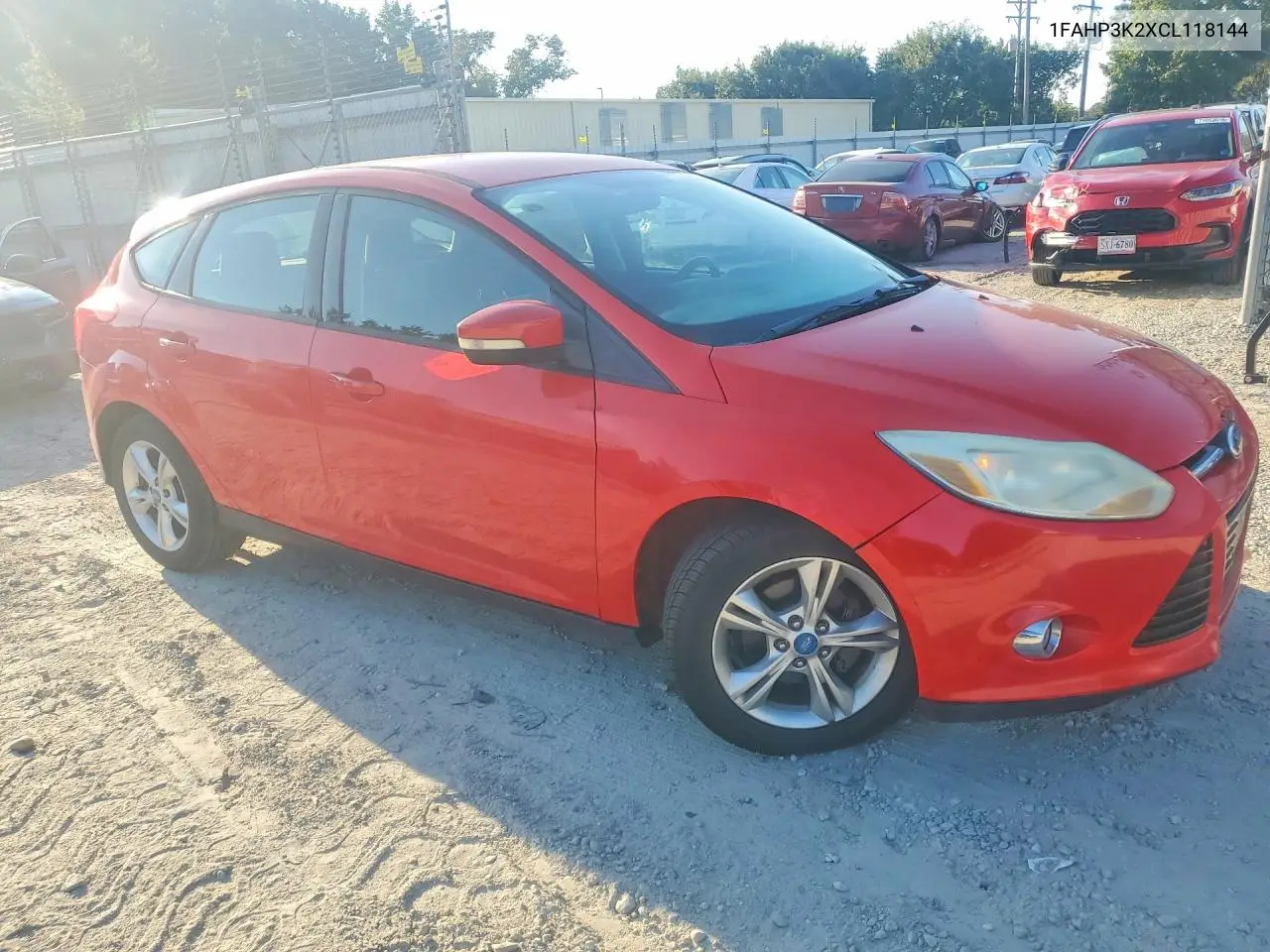 2012 FORD FOCUS VIN 1FAHP3K2XCL118144 — фото 4