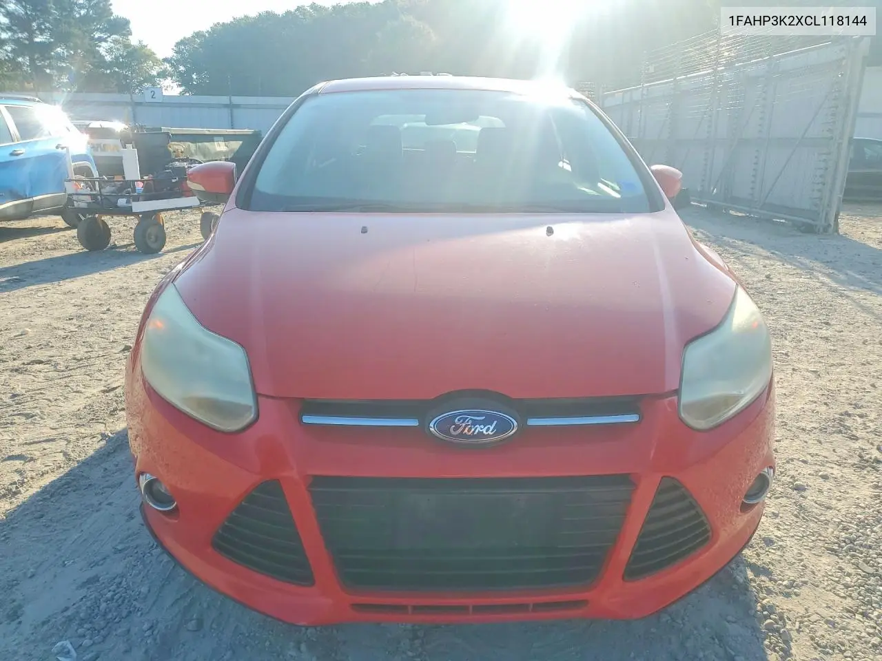 2012 FORD FOCUS VIN 1FAHP3K2XCL118144 — фото 5