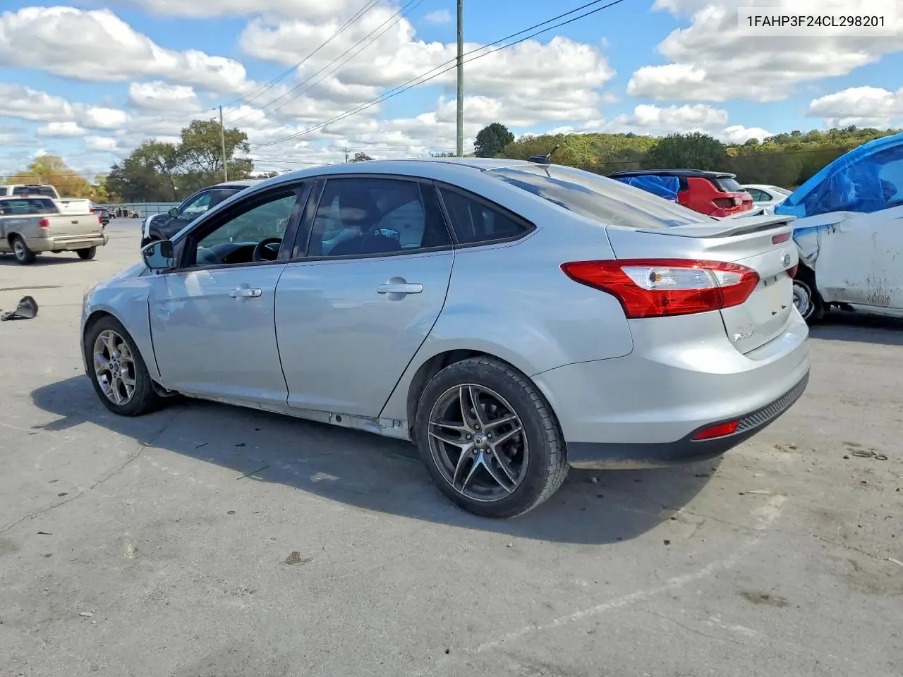 2012 FORD FOCUS VIN 1FAHP3F24CL298201 — фото 2