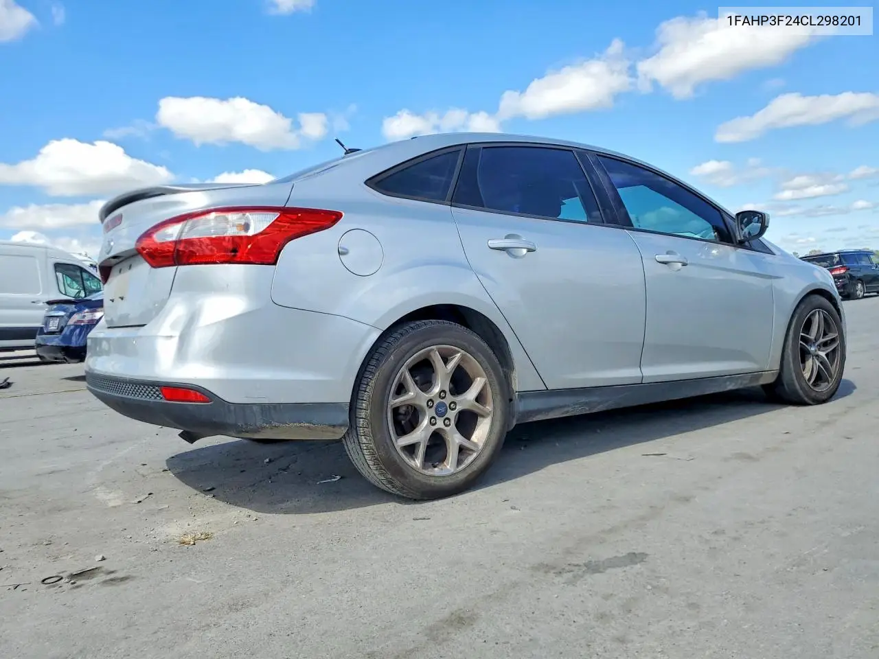 2012 FORD FOCUS VIN 1FAHP3F24CL298201 — фото 3