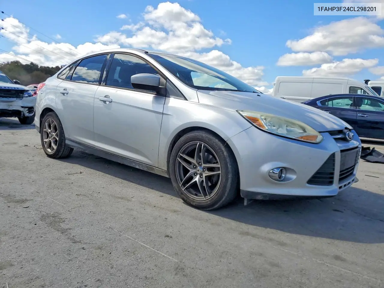 2012 FORD FOCUS VIN 1FAHP3F24CL298201 — фото 4