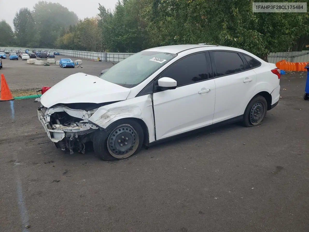 FORD FOCUS 2012, VIN 1FAHP3F28CL175484