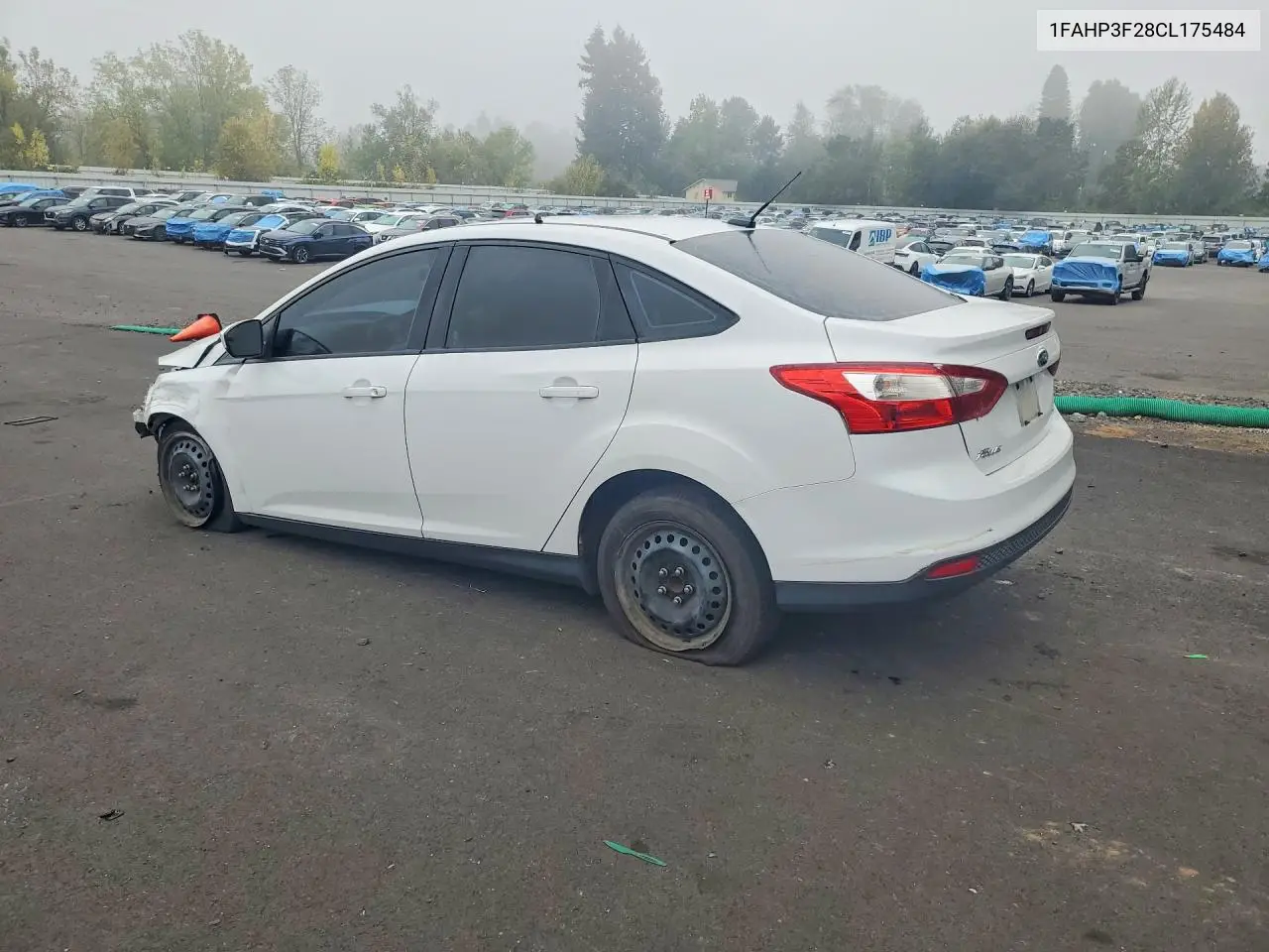 2012 FORD FOCUS VIN 1FAHP3F28CL175484 — фото 2
