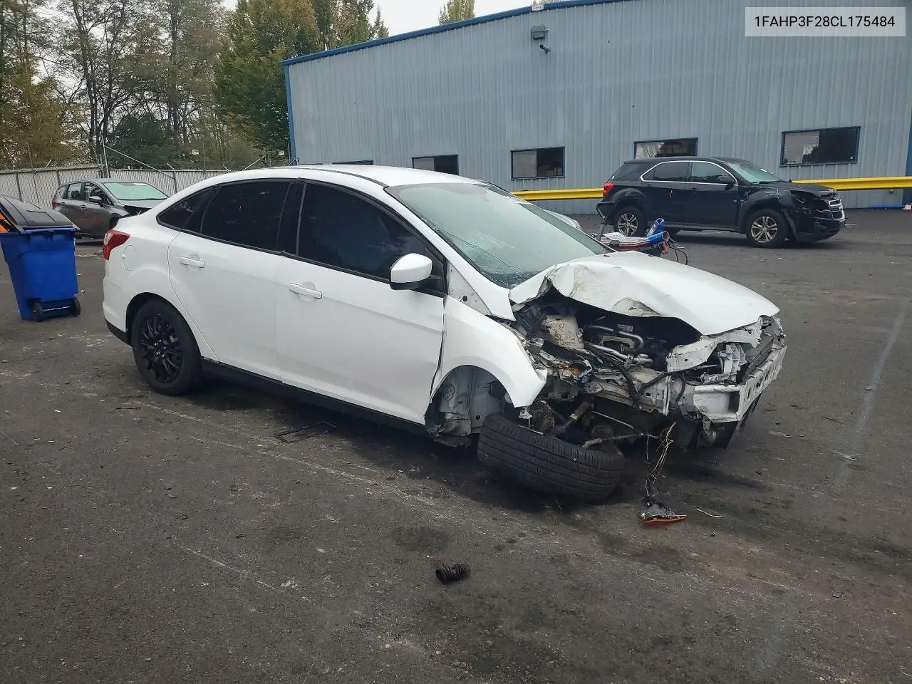 2012 FORD FOCUS VIN 1FAHP3F28CL175484 — фото 4