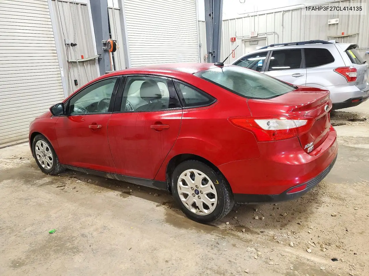 2012 FORD FOCUS VIN 1FAHP3F27CL414135 — фото 2