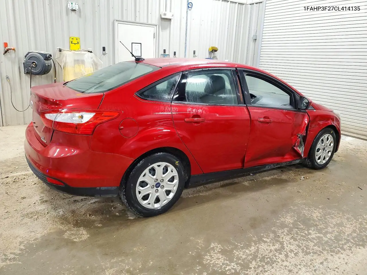 2012 FORD FOCUS VIN 1FAHP3F27CL414135 — фото 3