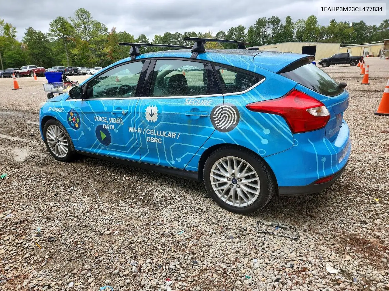 2012 FORD FOCUS VIN 1FAHP3M23CL477834 — фото 2
