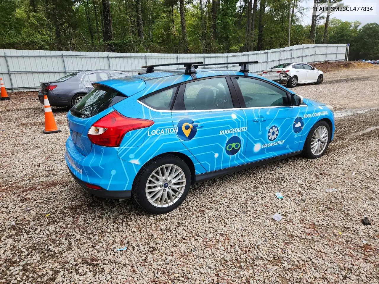2012 FORD FOCUS VIN 1FAHP3M23CL477834 — фото 3