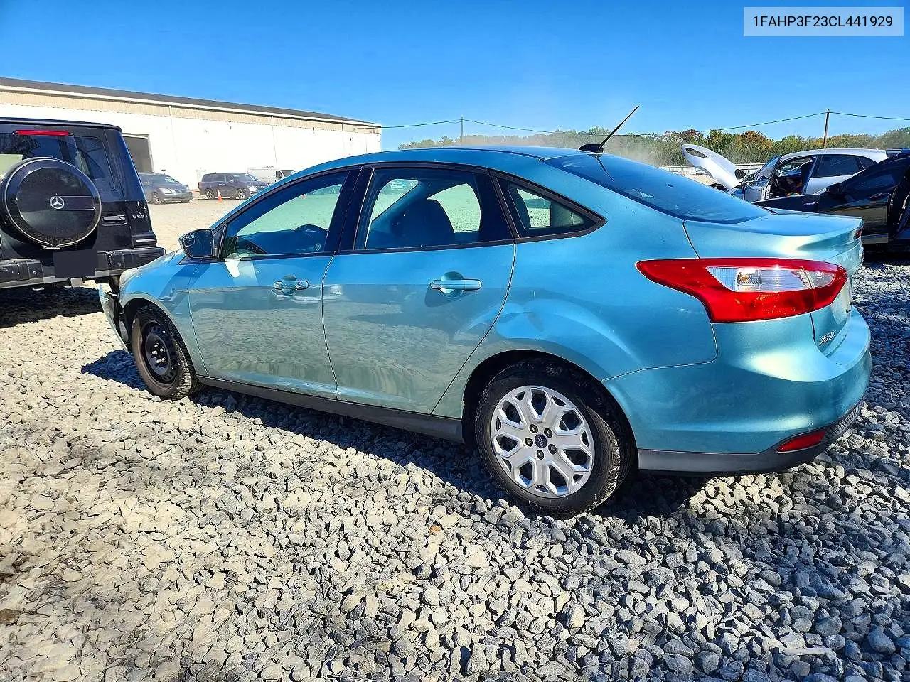 2012 FORD FOCUS VIN 1FAHP3F23CL441929 — фото 2