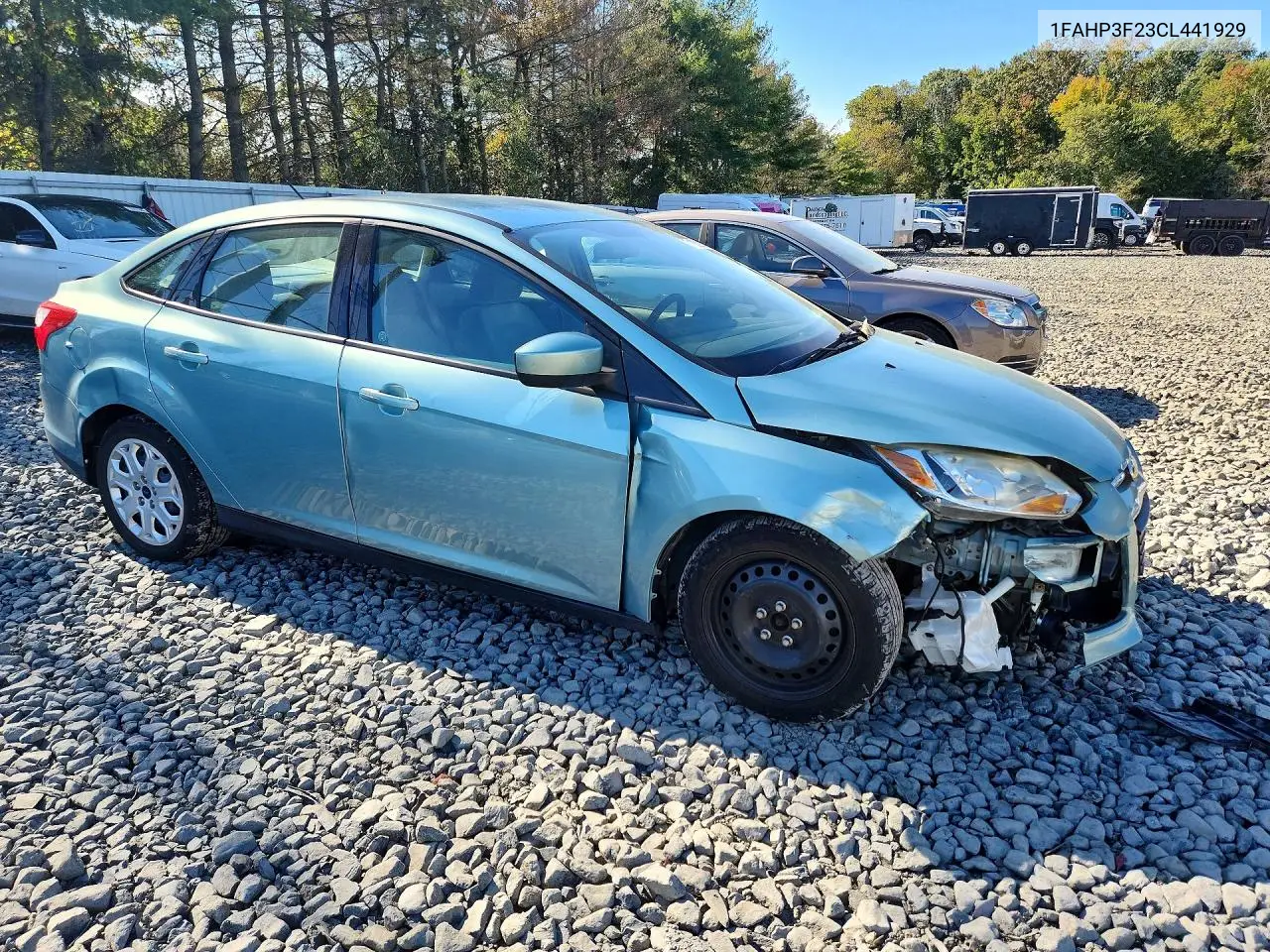 2012 FORD FOCUS VIN 1FAHP3F23CL441929 — фото 4