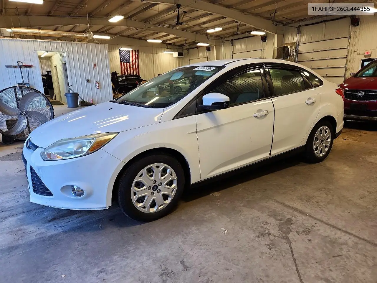 FORD FOCUS 2012, VIN 1FAHP3F26CL444355
