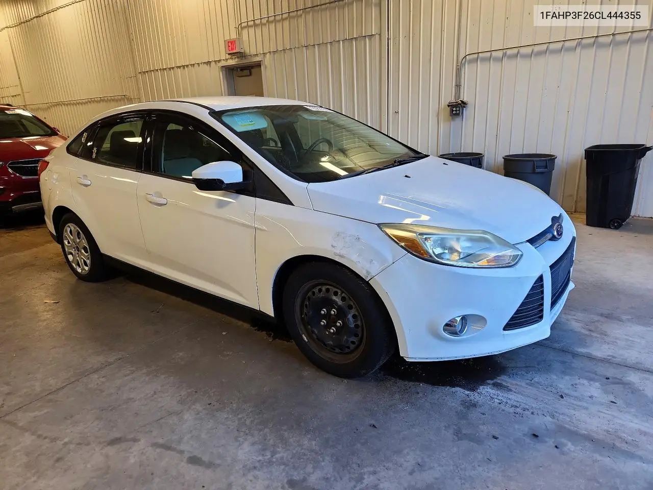 2012 FORD FOCUS VIN 1FAHP3F26CL444355 — фото 4