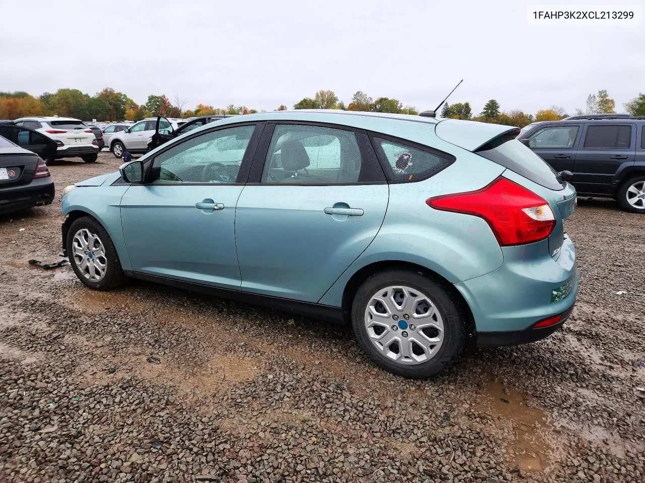 2012 FORD FOCUS VIN 1FAHP3K2XCL213299 — фото 2