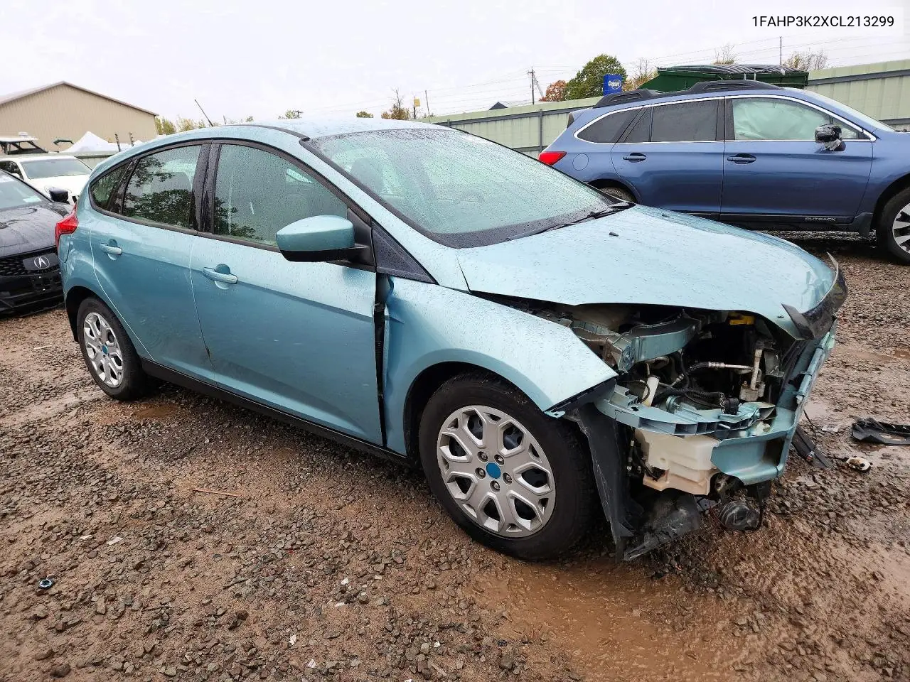2012 FORD FOCUS VIN 1FAHP3K2XCL213299 — фото 4
