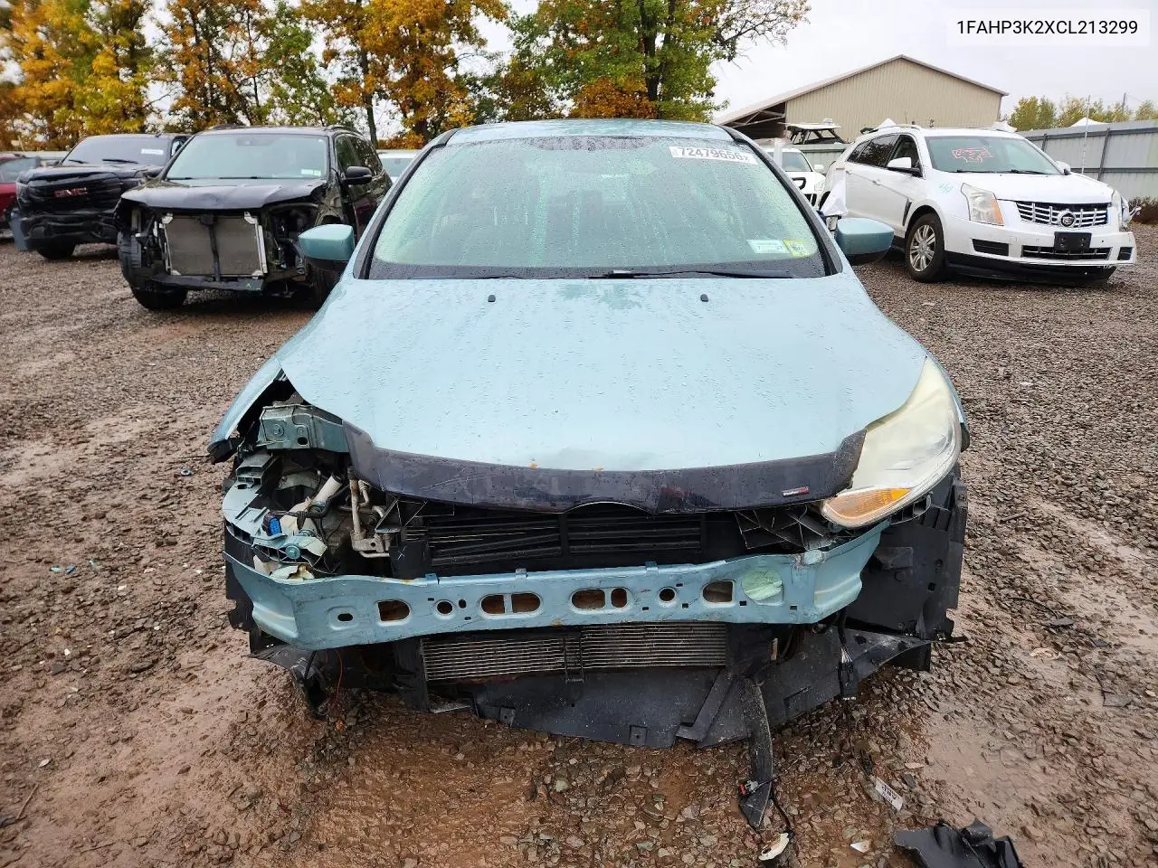 2012 FORD FOCUS VIN 1FAHP3K2XCL213299 — фото 5