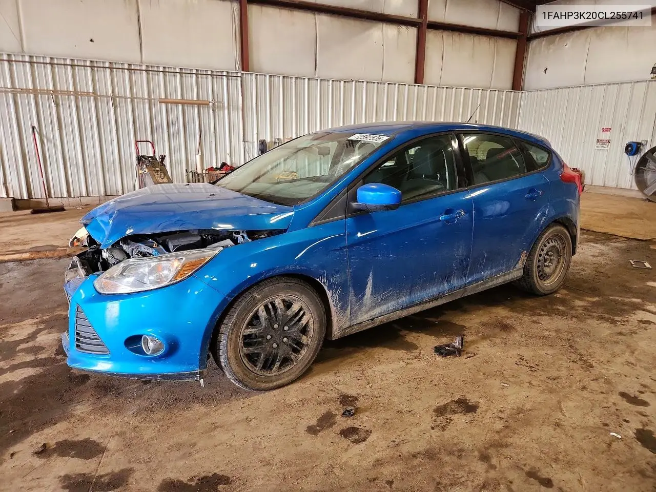 FORD FOCUS 2012, VIN 1FAHP3K20CL255741