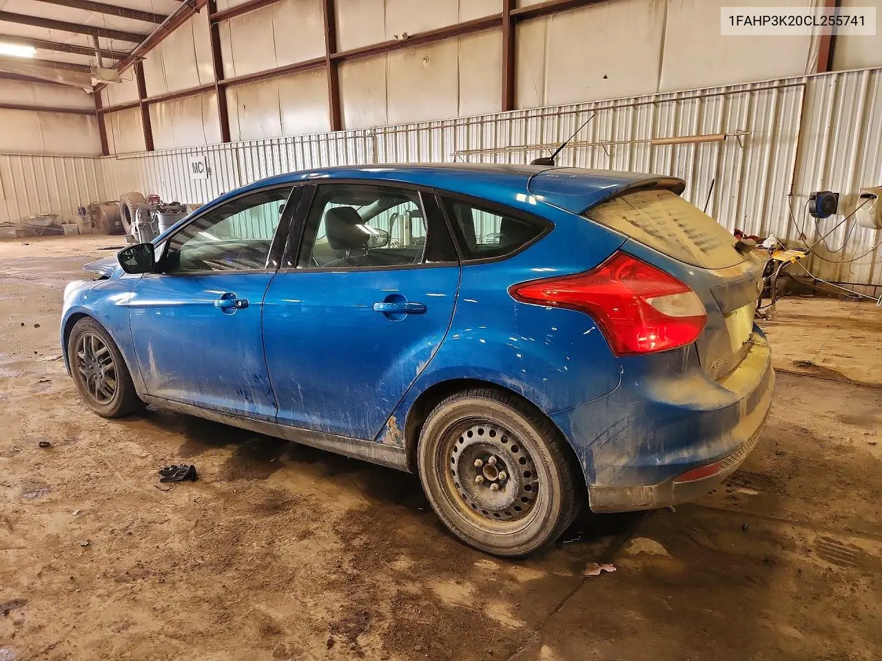 2012 FORD FOCUS VIN 1FAHP3K20CL255741 — фото 2