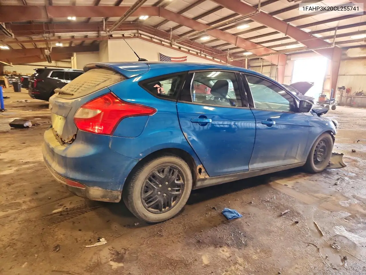 2012 FORD FOCUS VIN 1FAHP3K20CL255741 — фото 3
