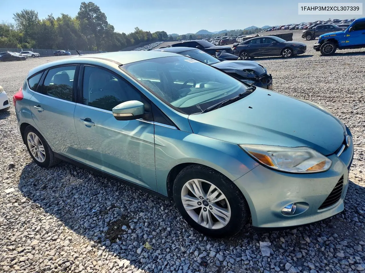 2012 FORD FOCUS VIN 1FAHP3M2XCL307339 — фото 4