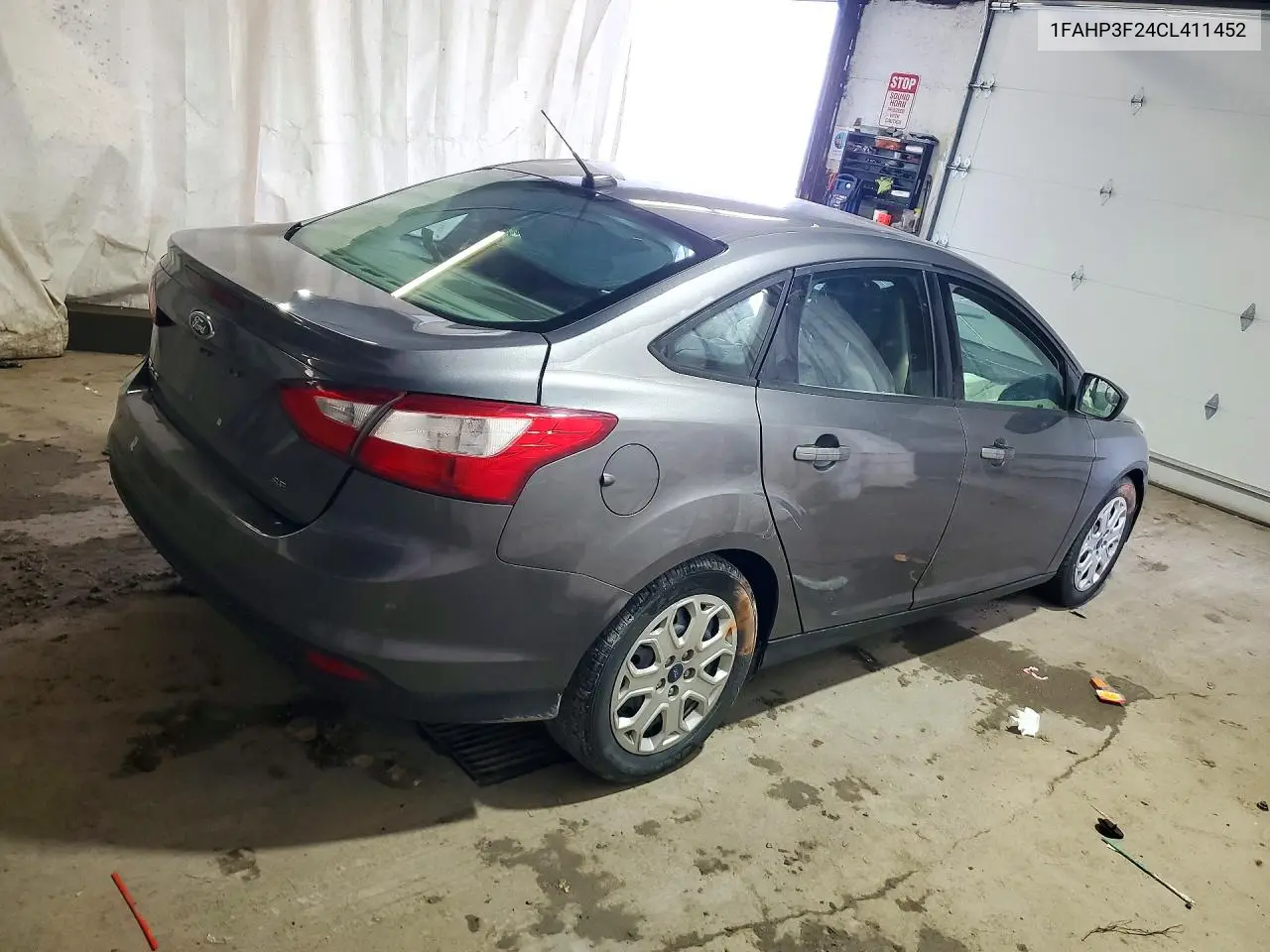 2012 FORD FOCUS VIN 1FAHP3F24CL411452 — фото 3