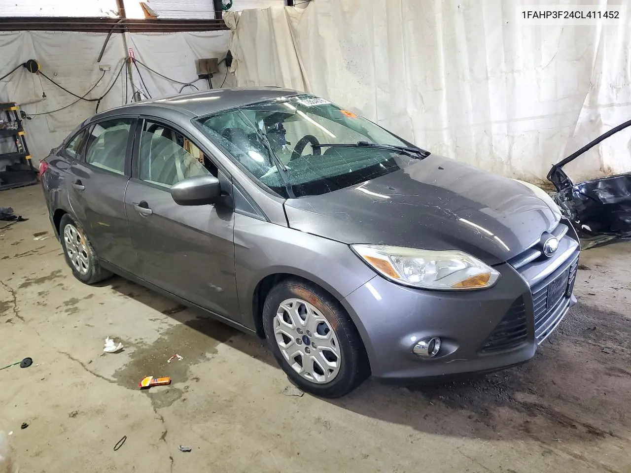 2012 FORD FOCUS VIN 1FAHP3F24CL411452 — фото 4