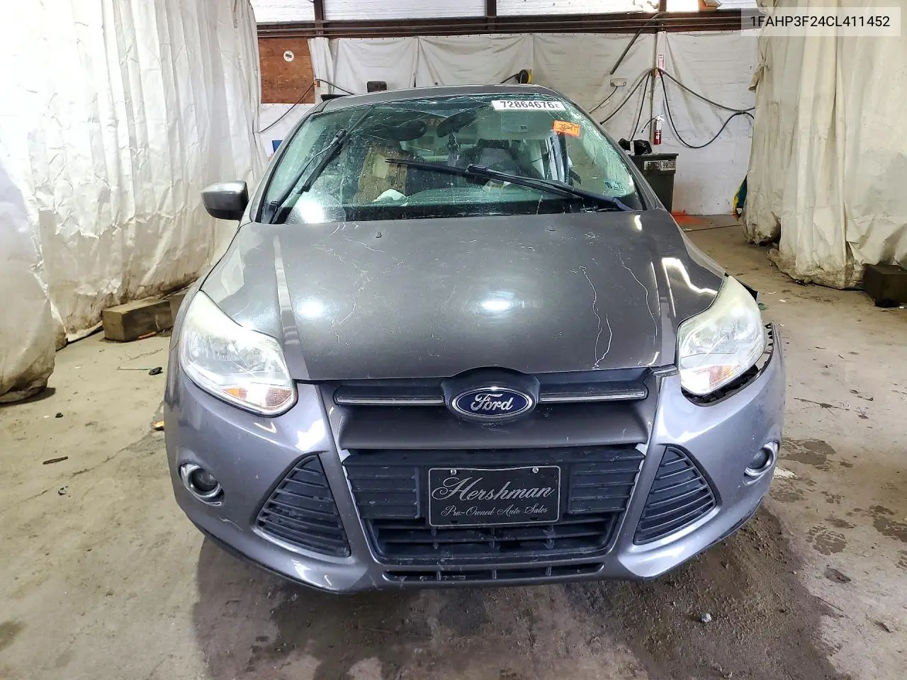 2012 FORD FOCUS VIN 1FAHP3F24CL411452 — фото 5