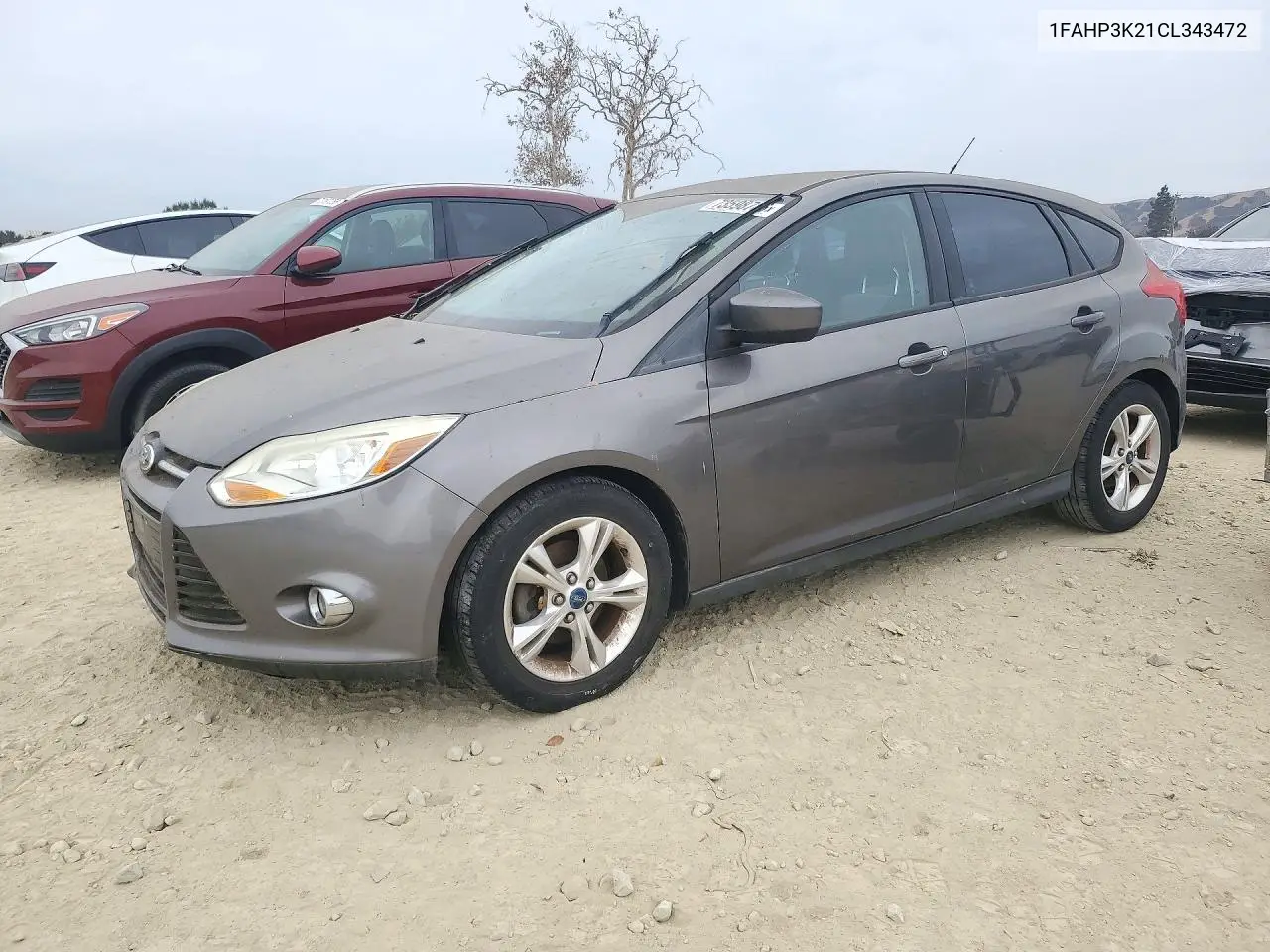 FORD FOCUS 2012, VIN 1FAHP3K21CL343472