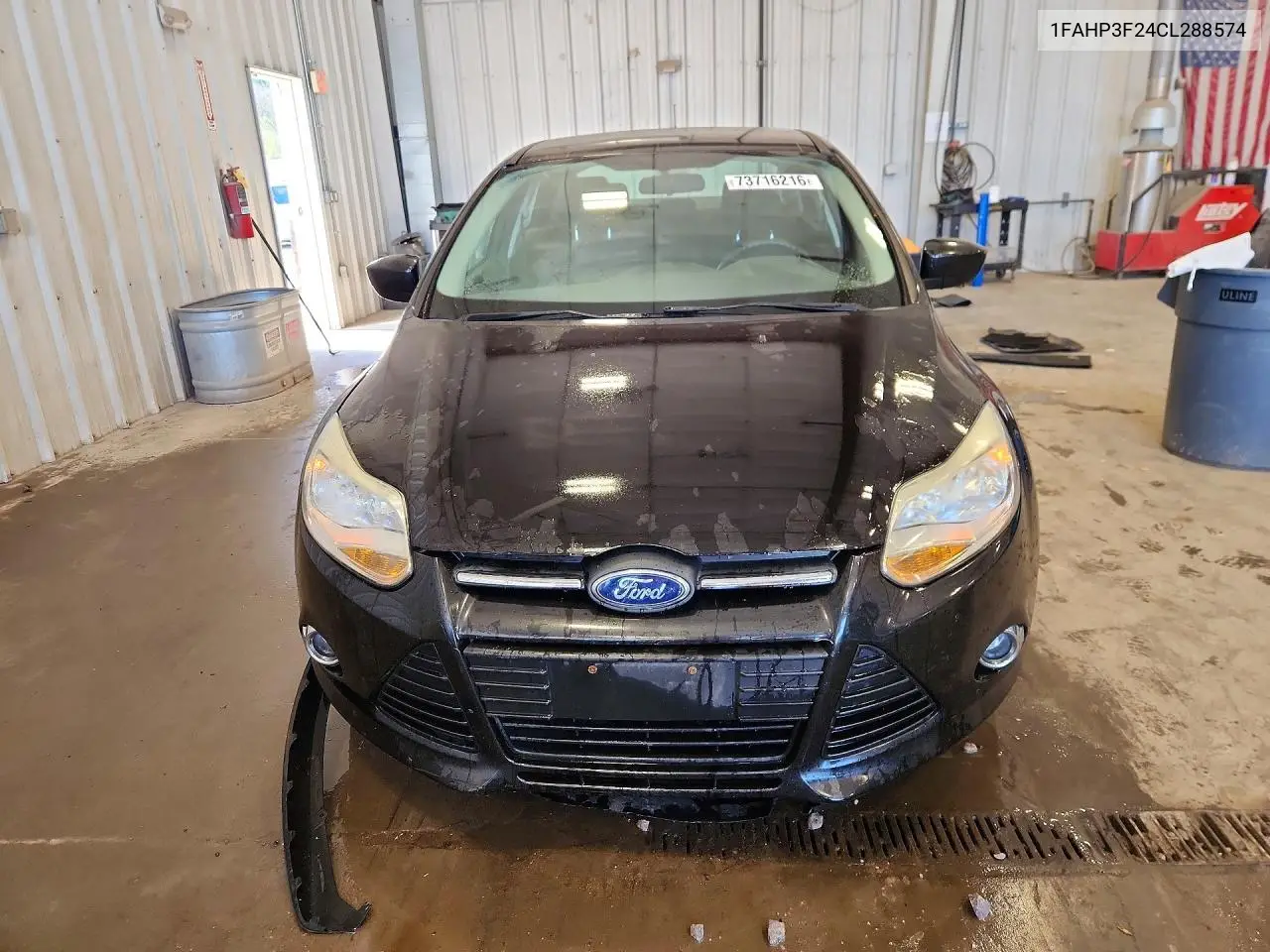2012 FORD FOCUS VIN 1FAHP3F24CL288574 — фото 5