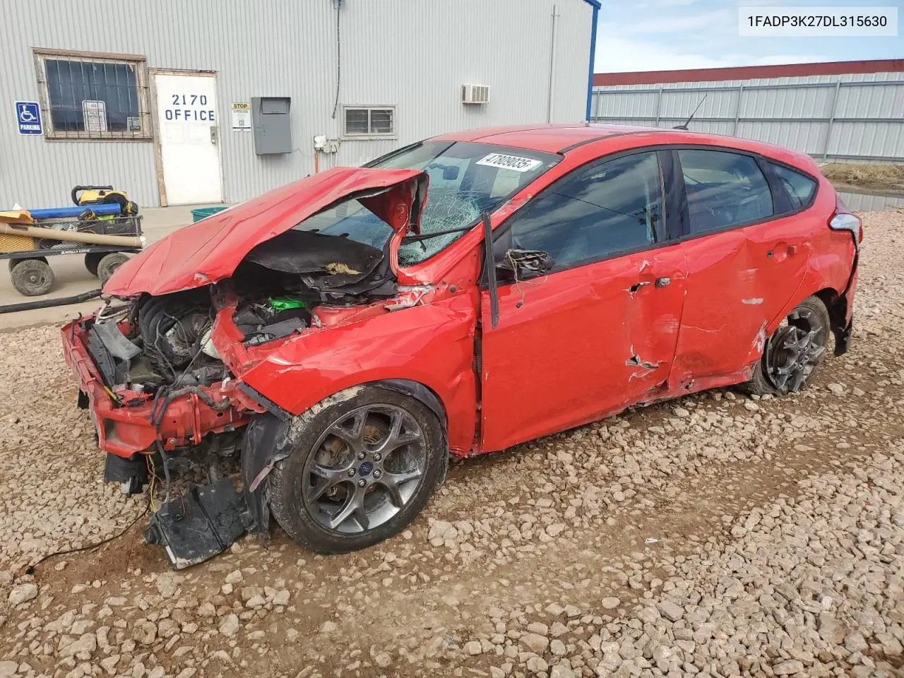 FORD FOCUS 2013, VIN 1FADP3K27DL315630
