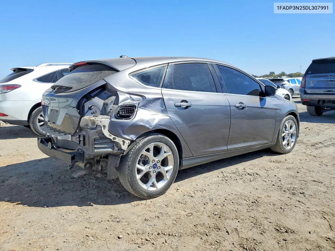 2013 FORD FOCUS VIN 1FADP3N25DL307991 — фото 3