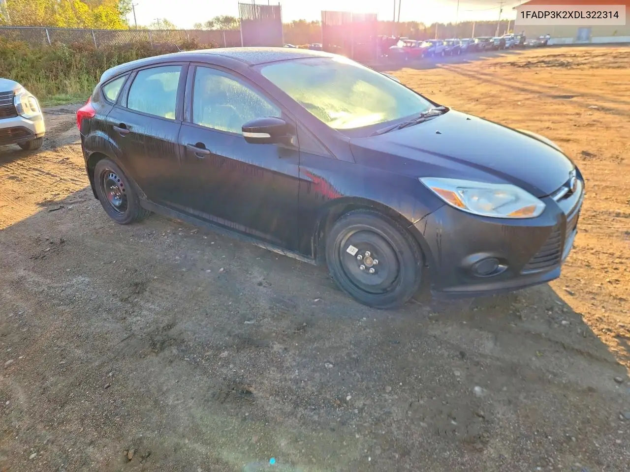 2013 FORD FOCUS VIN 1FADP3K2XDL322314 — фото 4