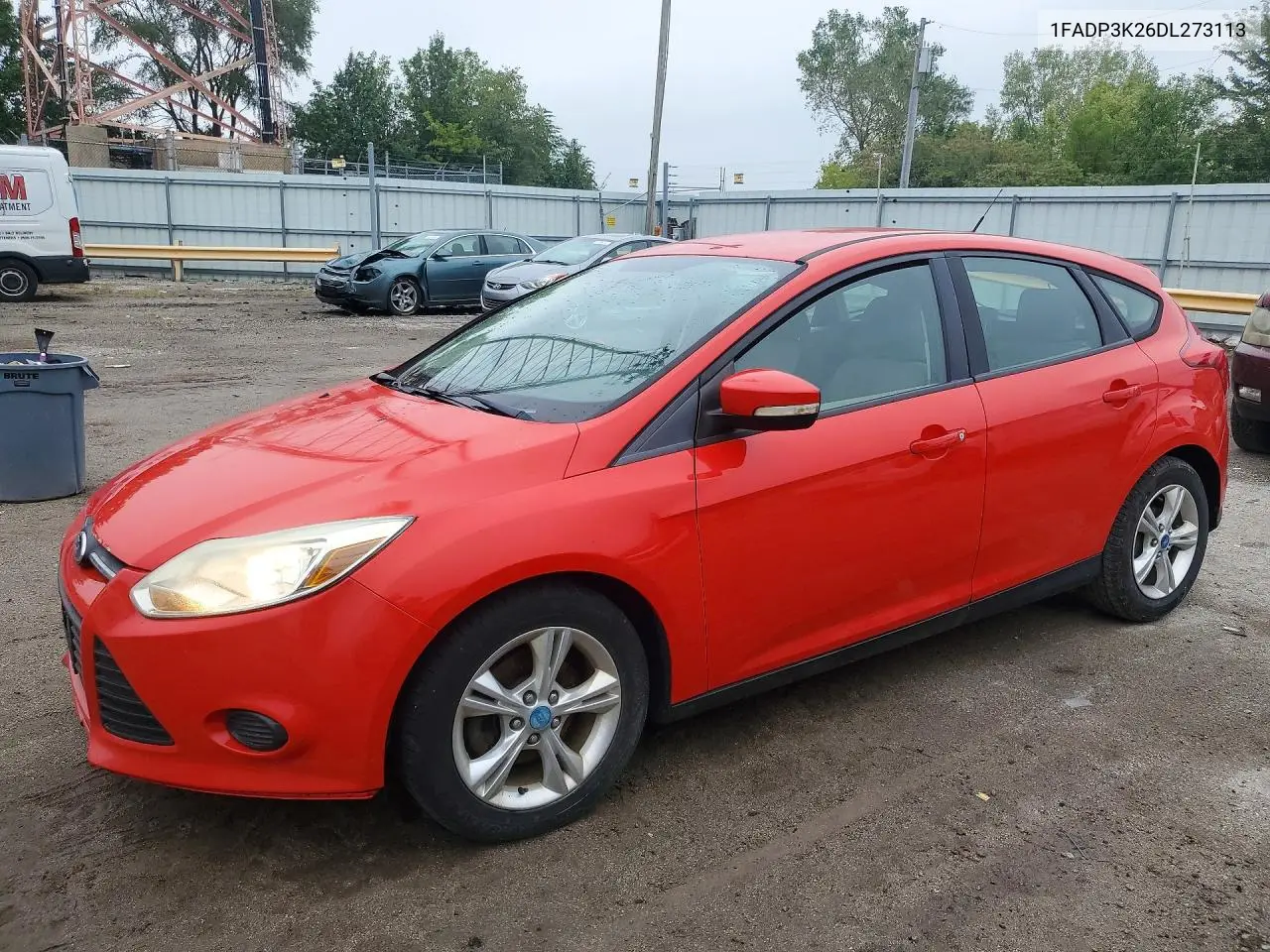 FORD FOCUS 2013, VIN 1FADP3K26DL273113