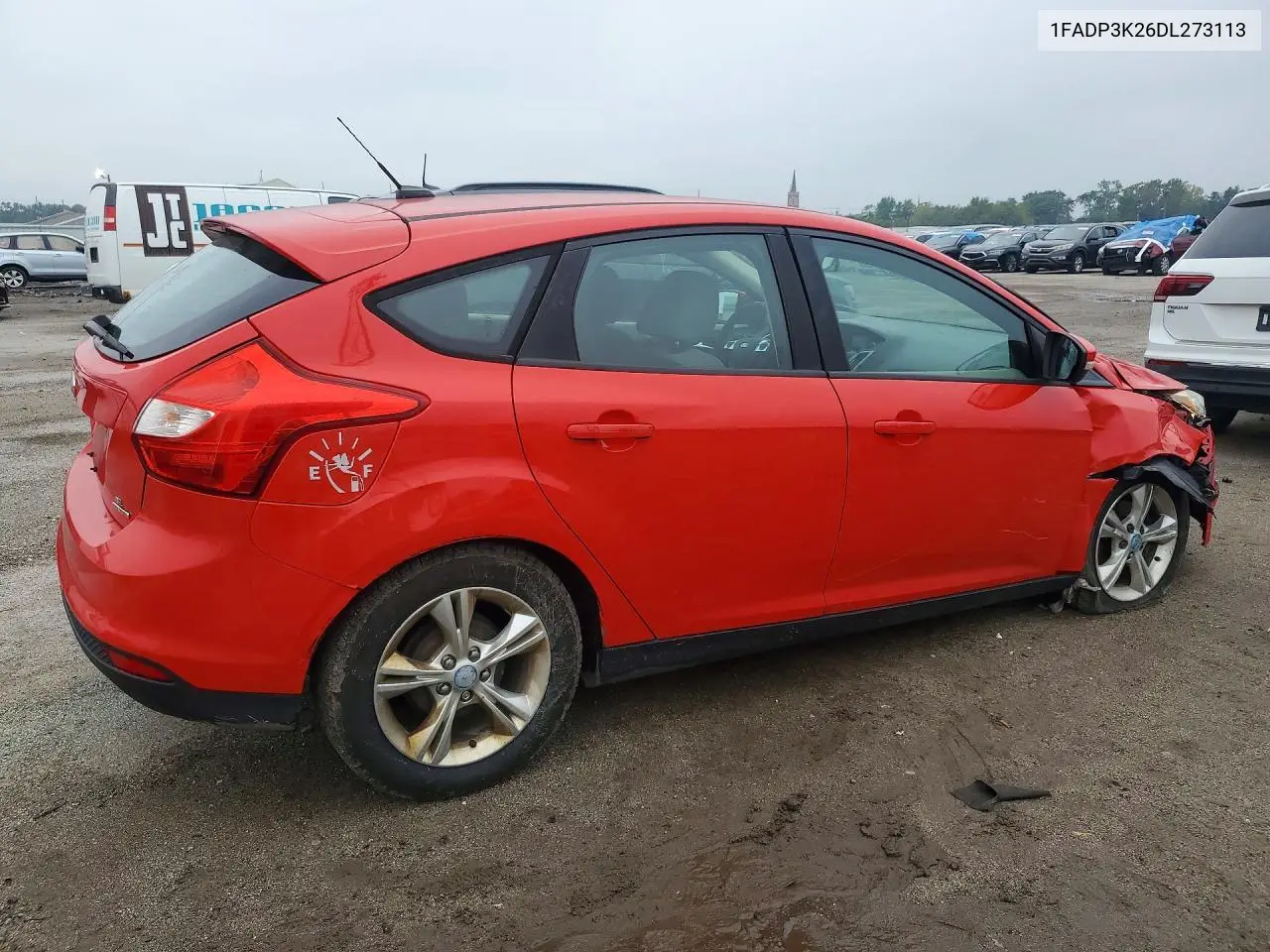 2013 FORD FOCUS VIN 1FADP3K26DL273113 — фото 3