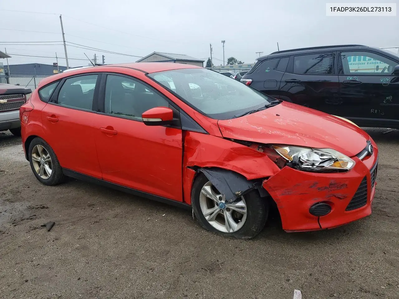 2013 FORD FOCUS VIN 1FADP3K26DL273113 — фото 4