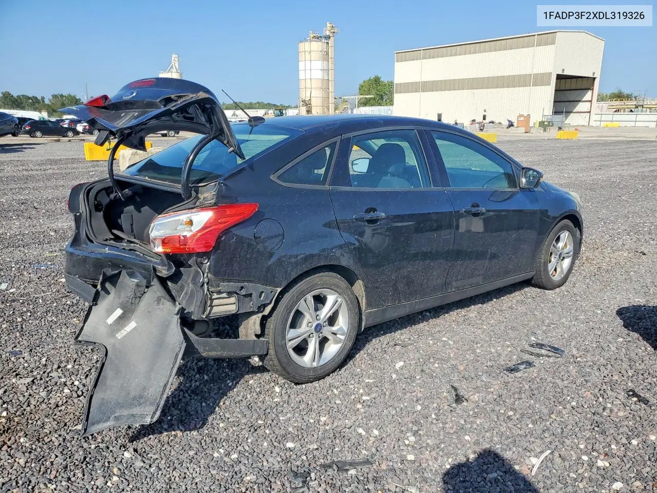 2013 FORD FOCUS VIN 1FADP3F2XDL319326 — фото 3