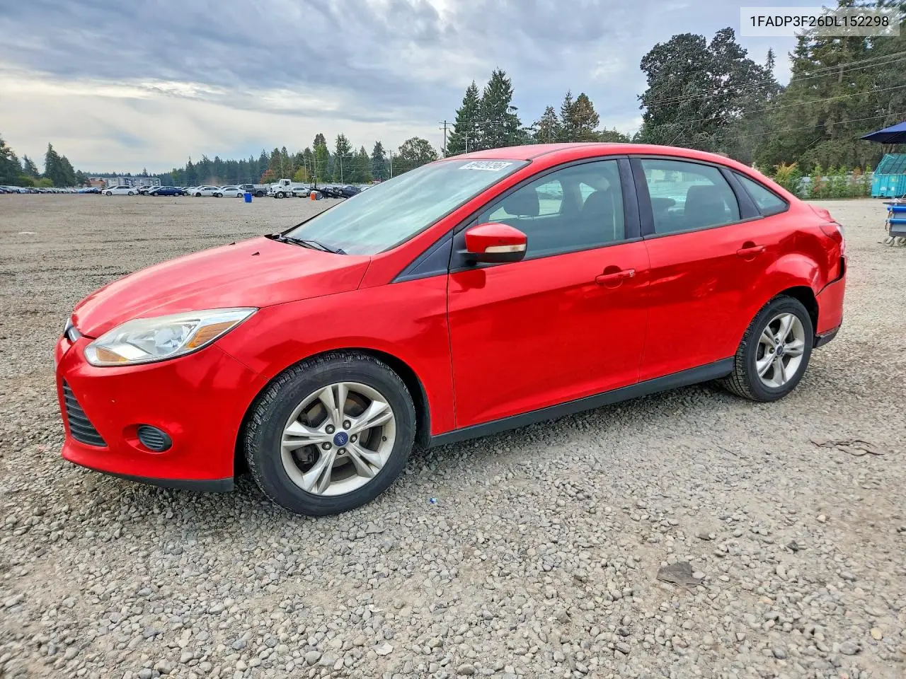 FORD FOCUS 2013, VIN 1FADP3F26DL152298