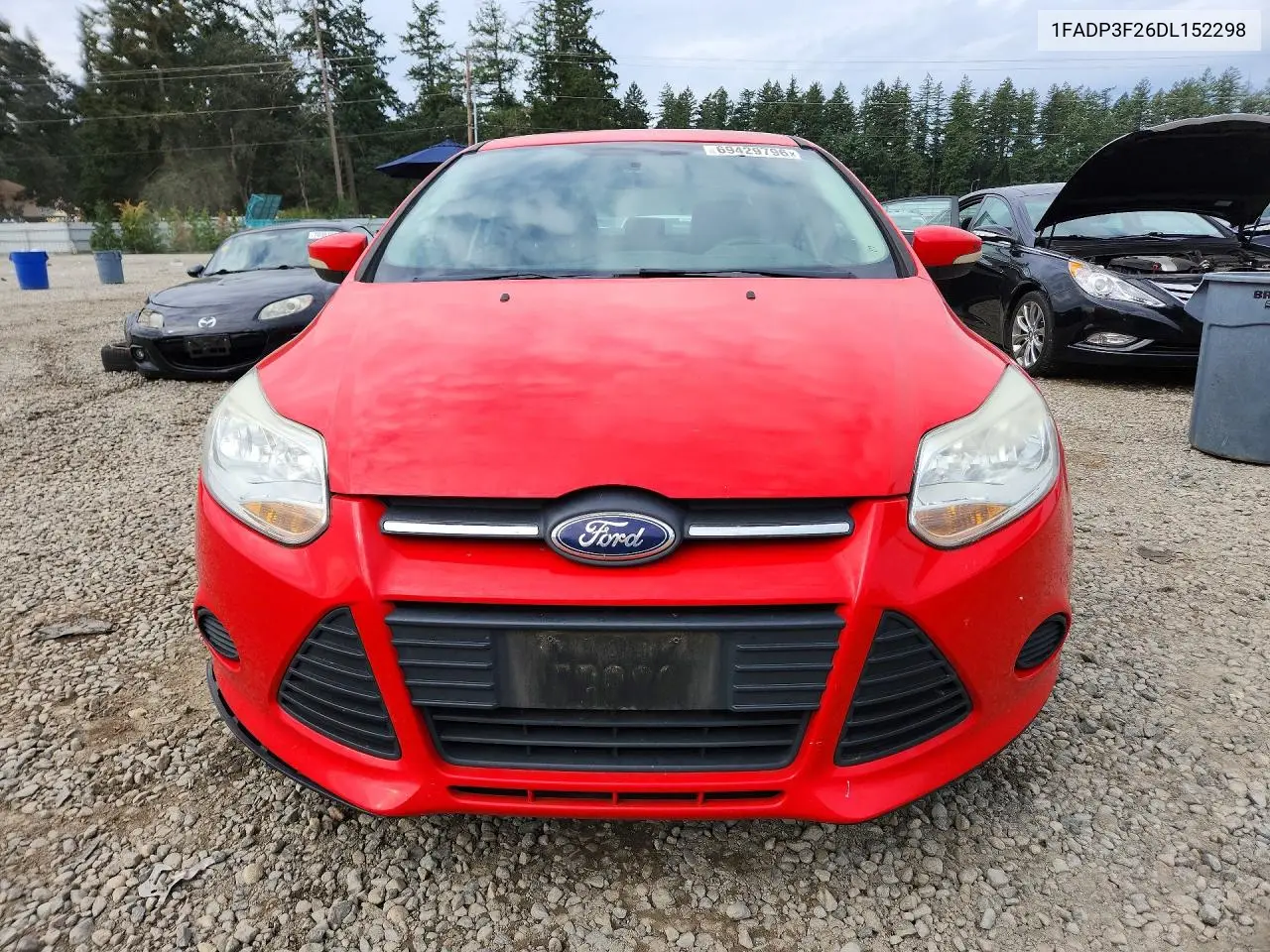 2013 FORD FOCUS VIN 1FADP3F26DL152298 — фото 5