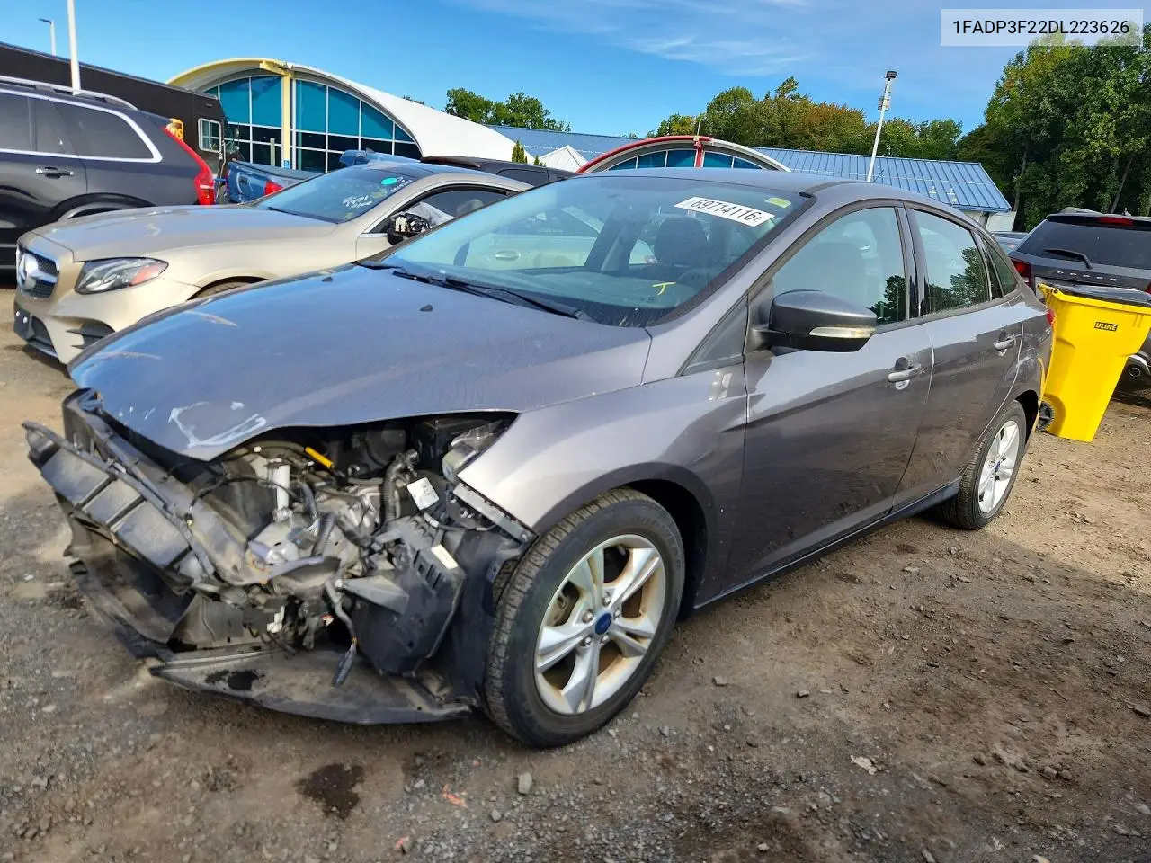 FORD FOCUS 2013, VIN 1FADP3F22DL223626