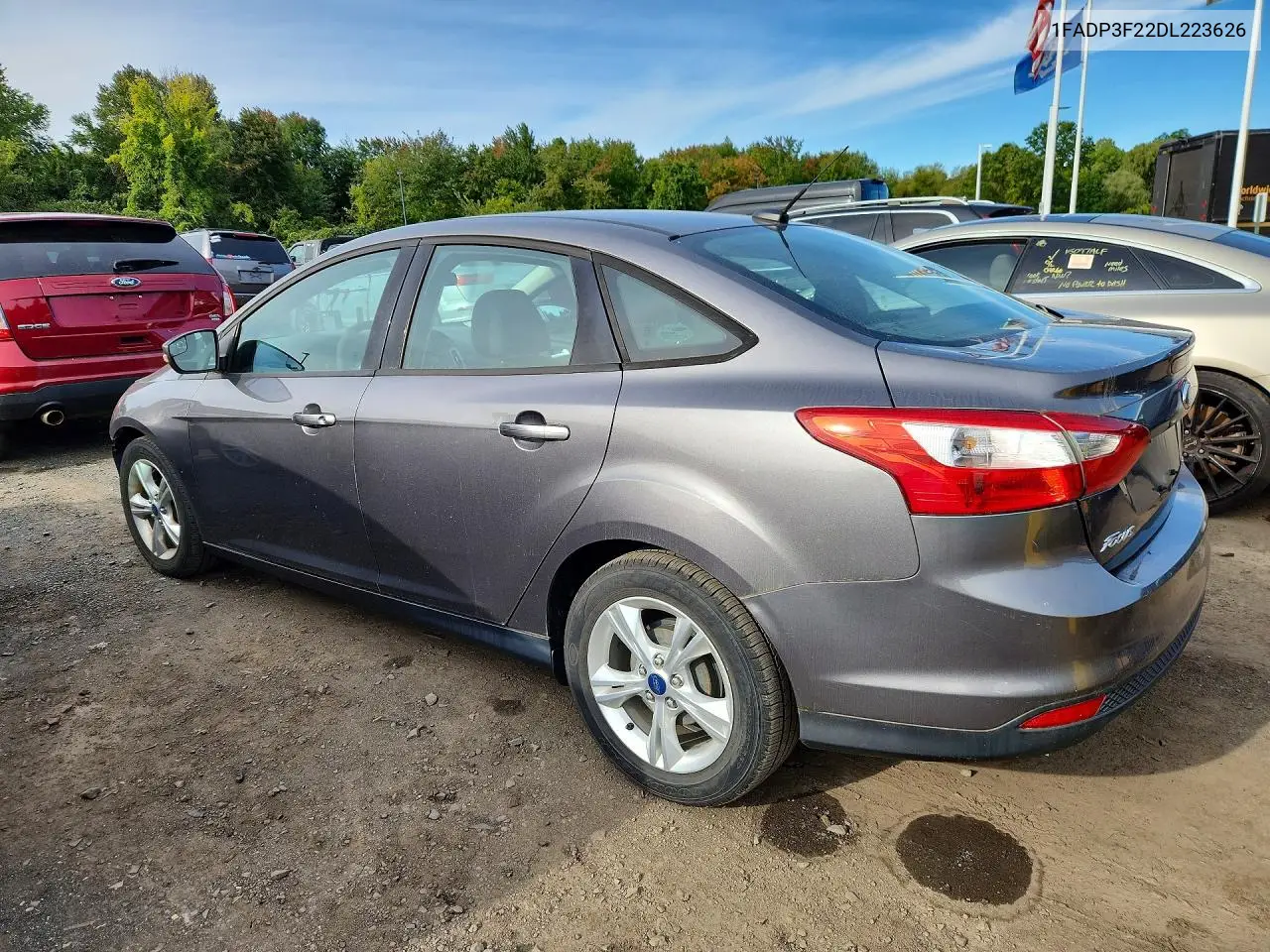 2013 FORD FOCUS VIN 1FADP3F22DL223626 — фото 2