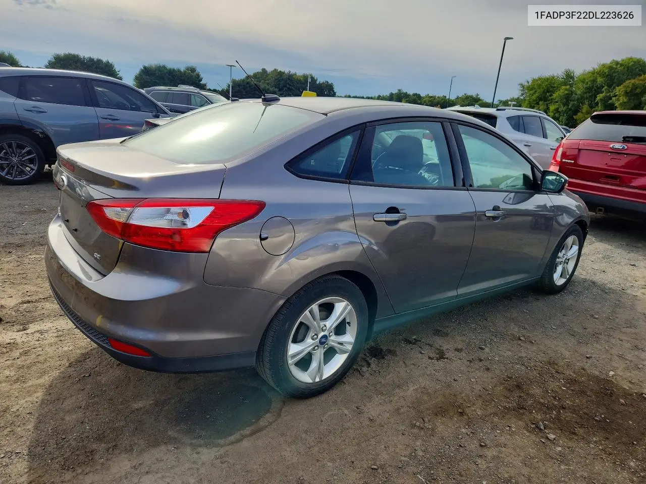 2013 FORD FOCUS VIN 1FADP3F22DL223626 — фото 3