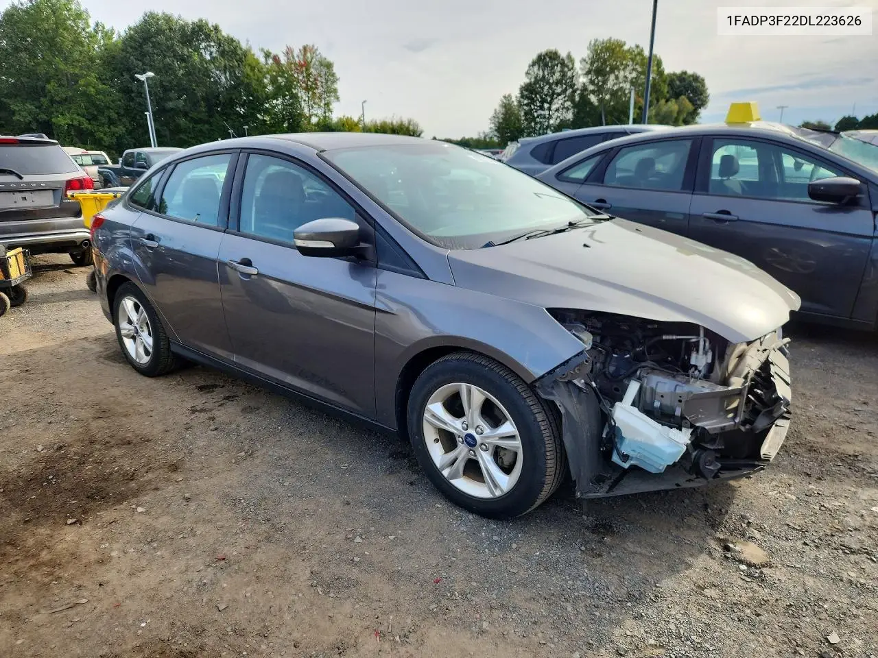 2013 FORD FOCUS VIN 1FADP3F22DL223626 — фото 4