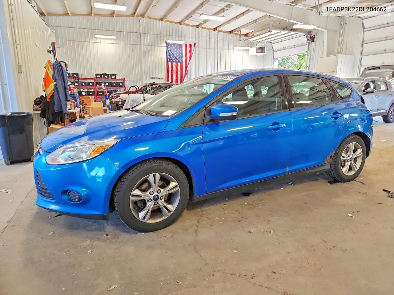 FORD FOCUS 2013, VIN 1FADP3K22DL204662