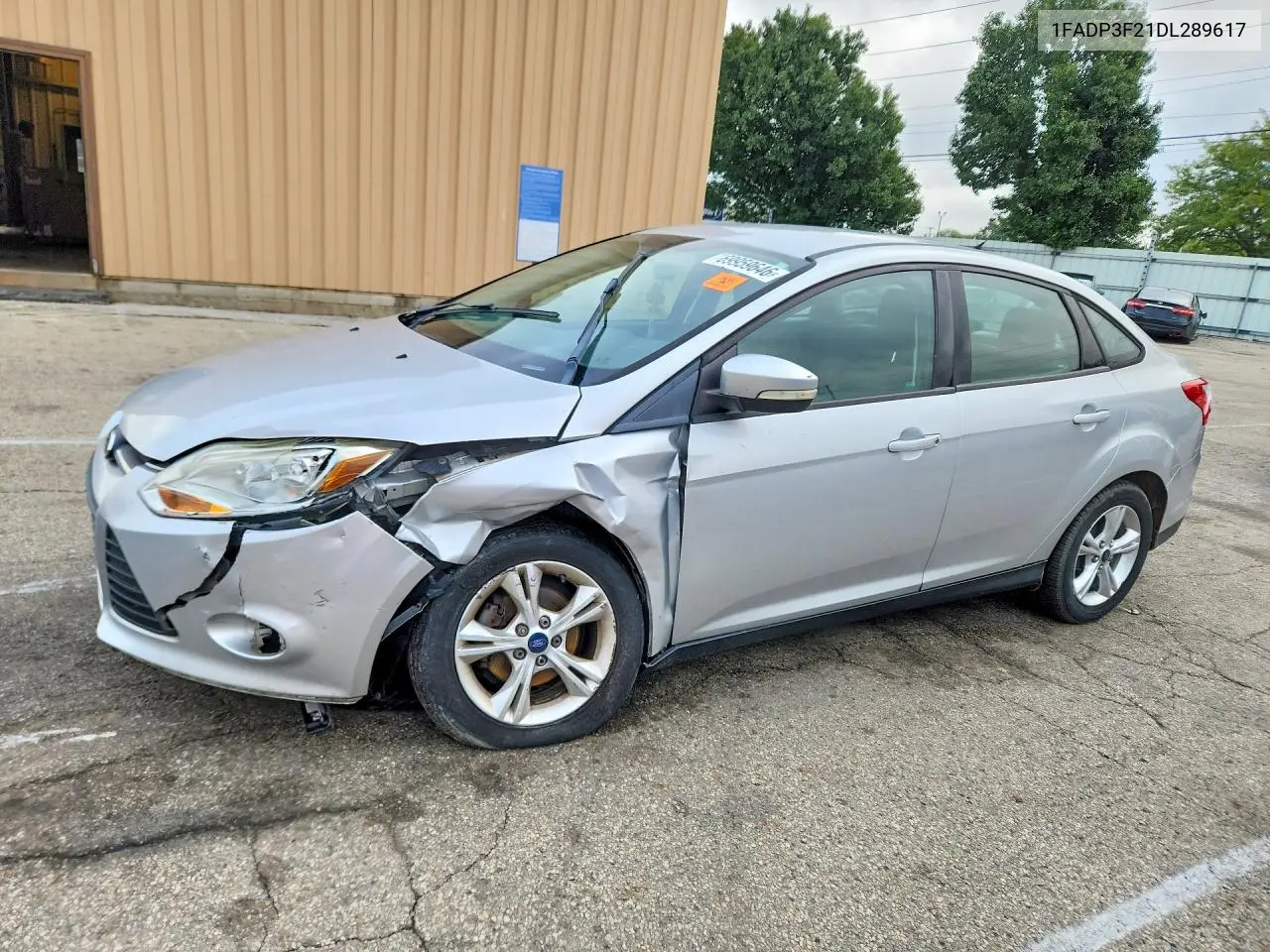 FORD FOCUS 2013, VIN 1FADP3F21DL289617
