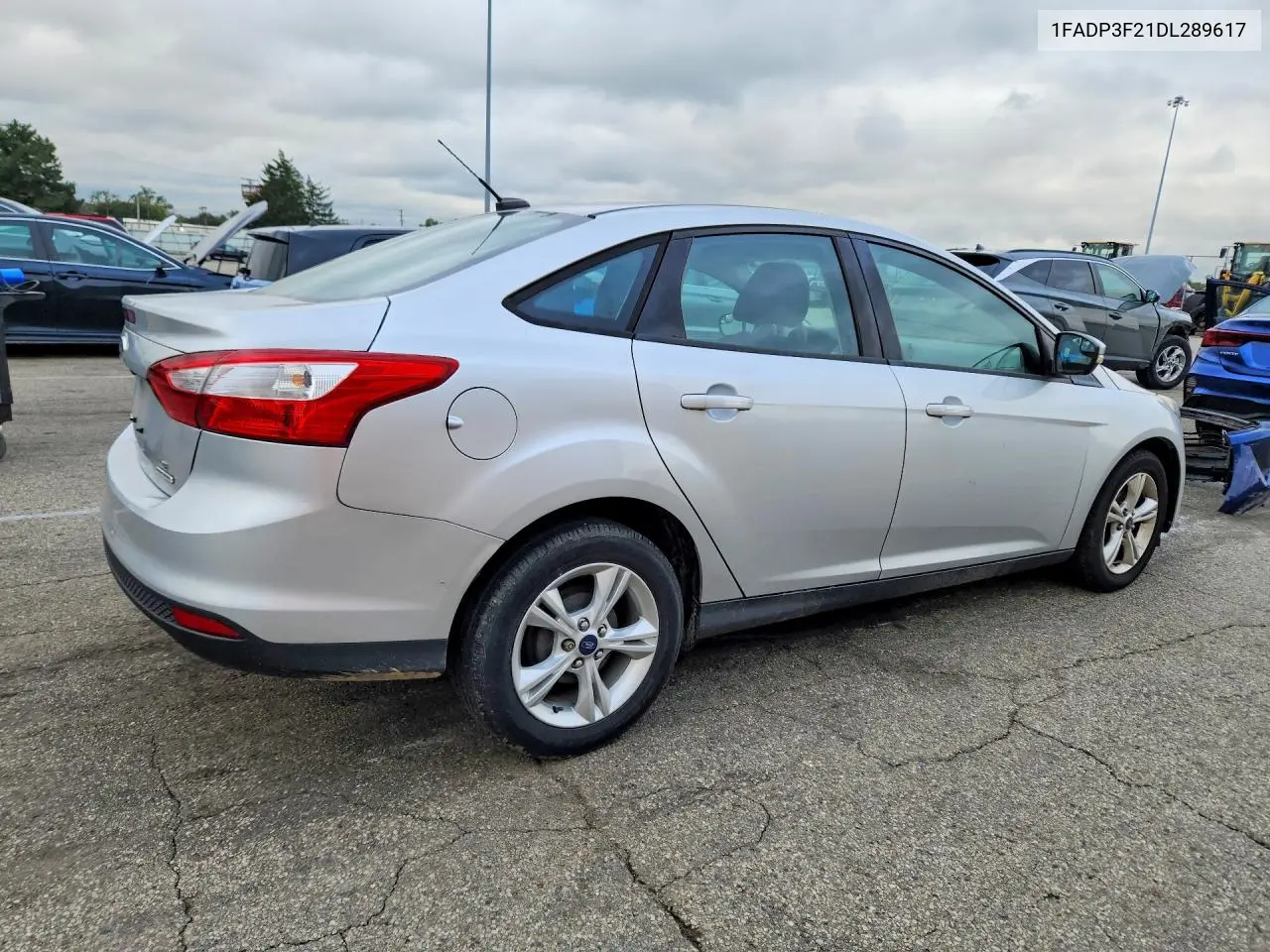 2013 FORD FOCUS VIN 1FADP3F21DL289617 — фото 3
