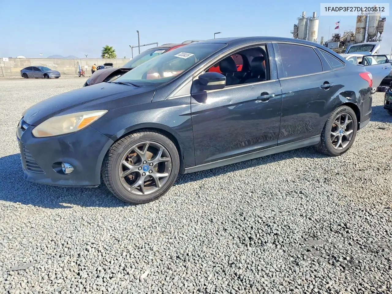FORD FOCUS 2013, VIN 1FADP3F27DL205512