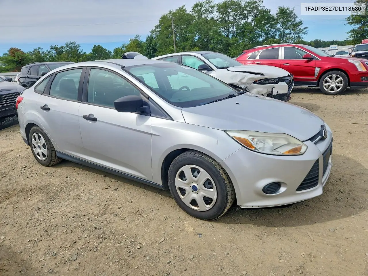 2013 FORD FOCUS VIN 1FADP3E27DL118680 — фото 4