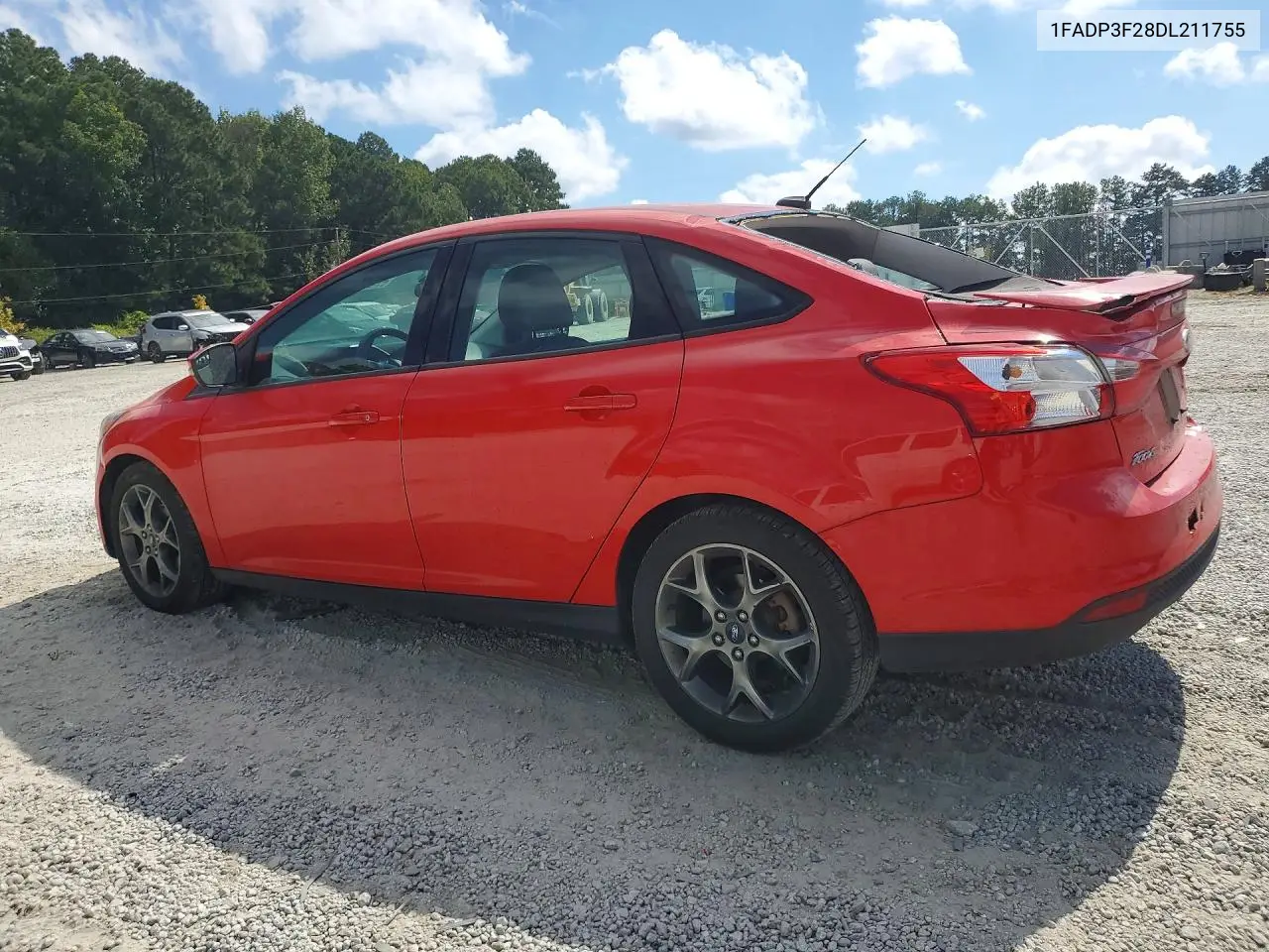 2013 FORD FOCUS VIN 1FADP3F28DL211755 — фото 2